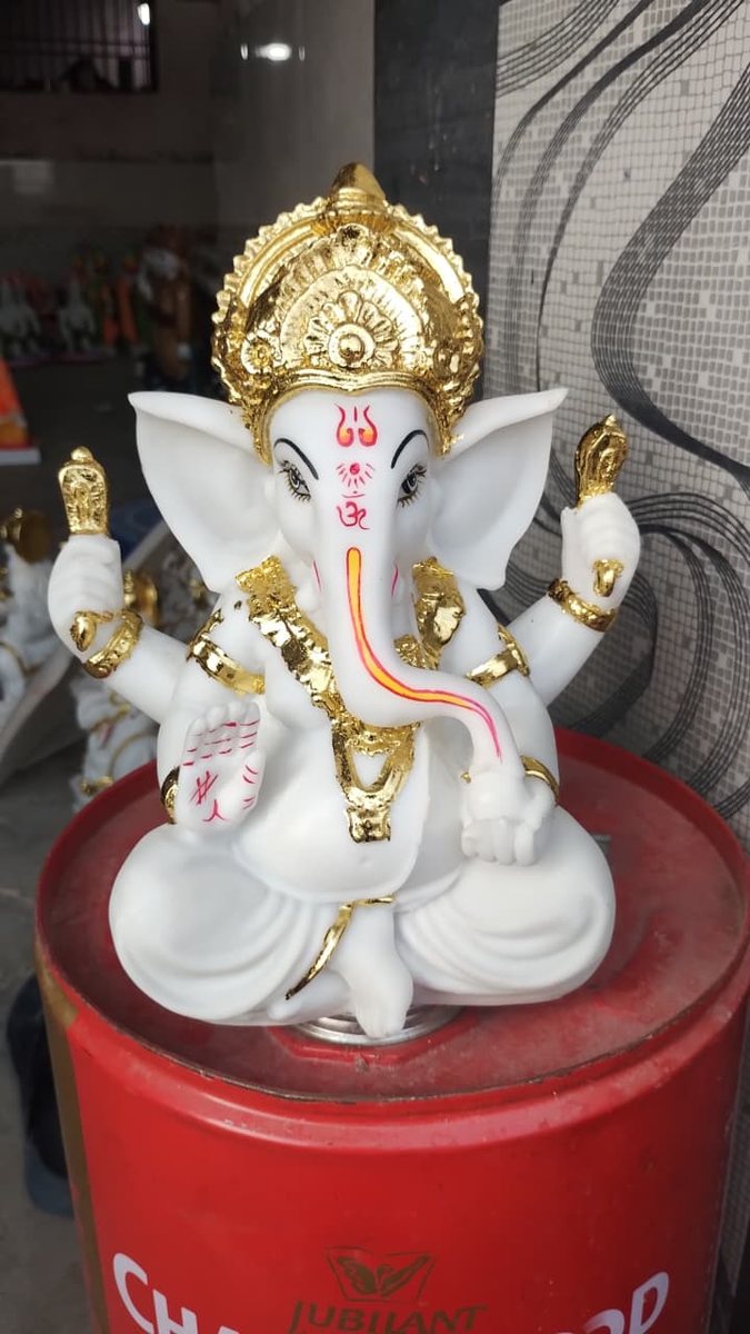 Royal Ganesha Idol--10 inch 