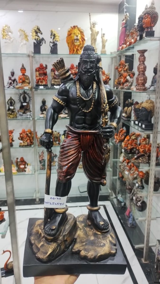 Lord Parashurama Statue--17 inch 