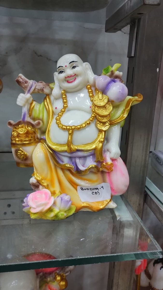 Buddha Abundance Showpiece--12 inch 