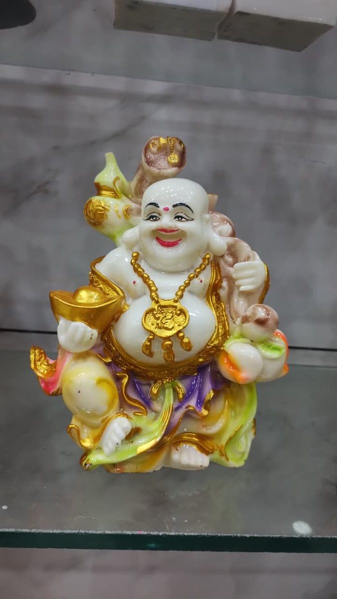 Buddha Wealth & Fortune Showpiece--12 inch 