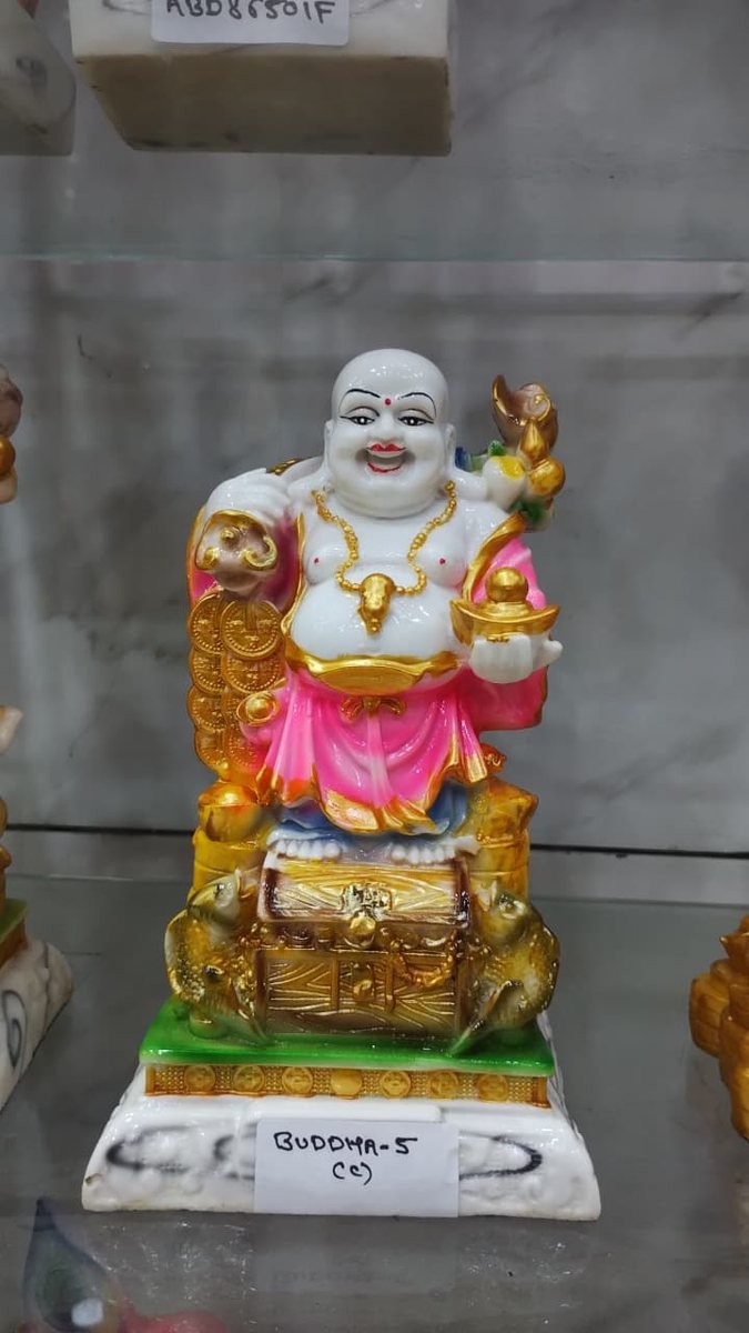 Laughing Buddha Fortune Showpiece--12 inch 