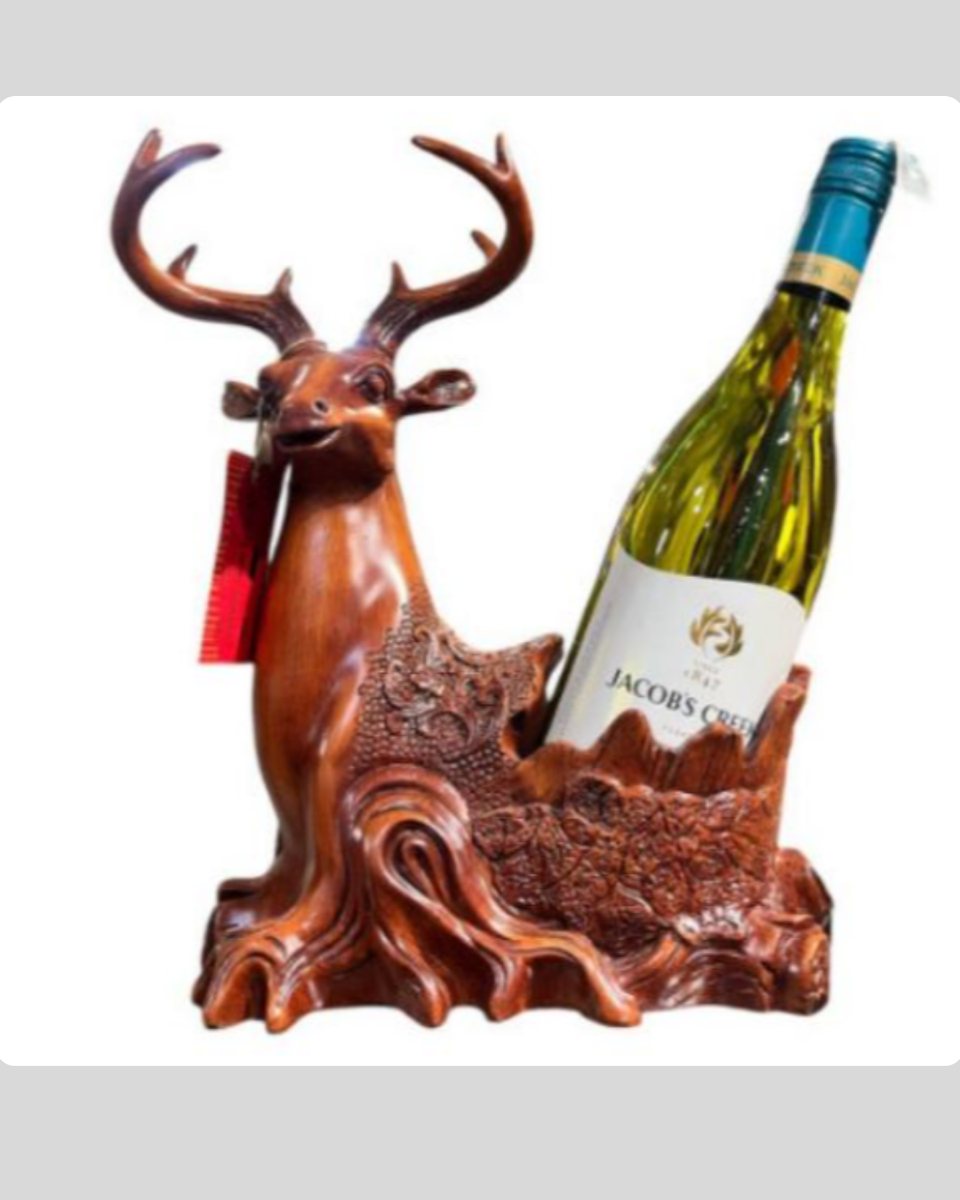 Deer Wine Bottle Holder--11 inch 