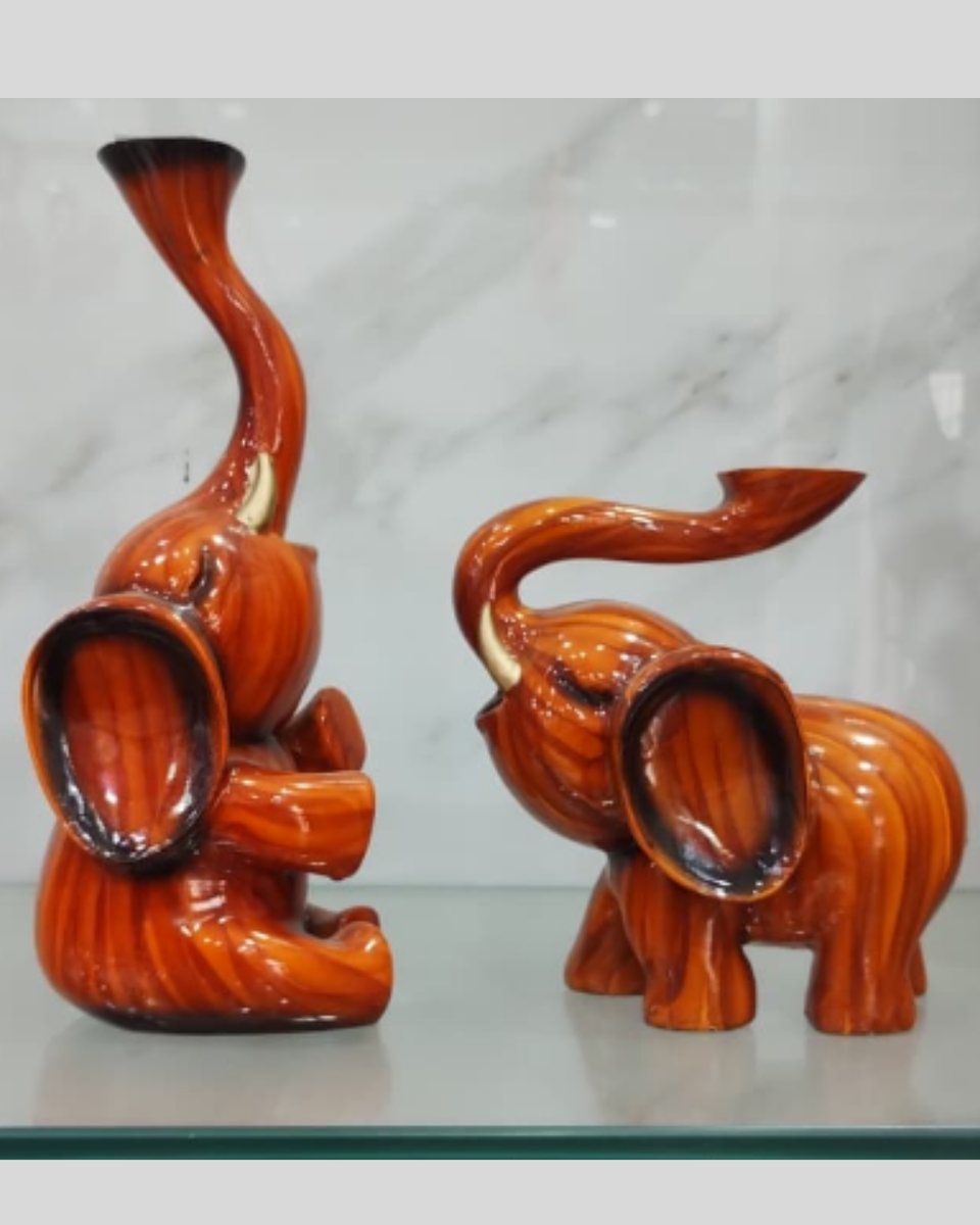 Baby Elephant Couple--6/10 inch 