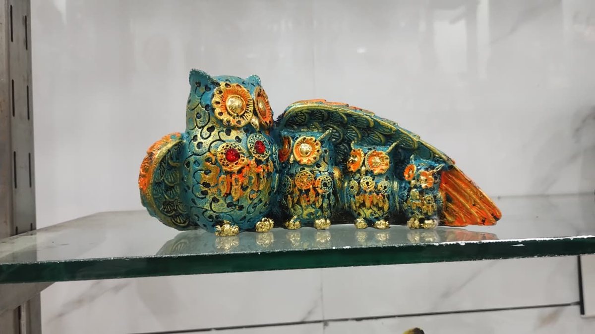 OWL FAMILY - 10 INCHES
