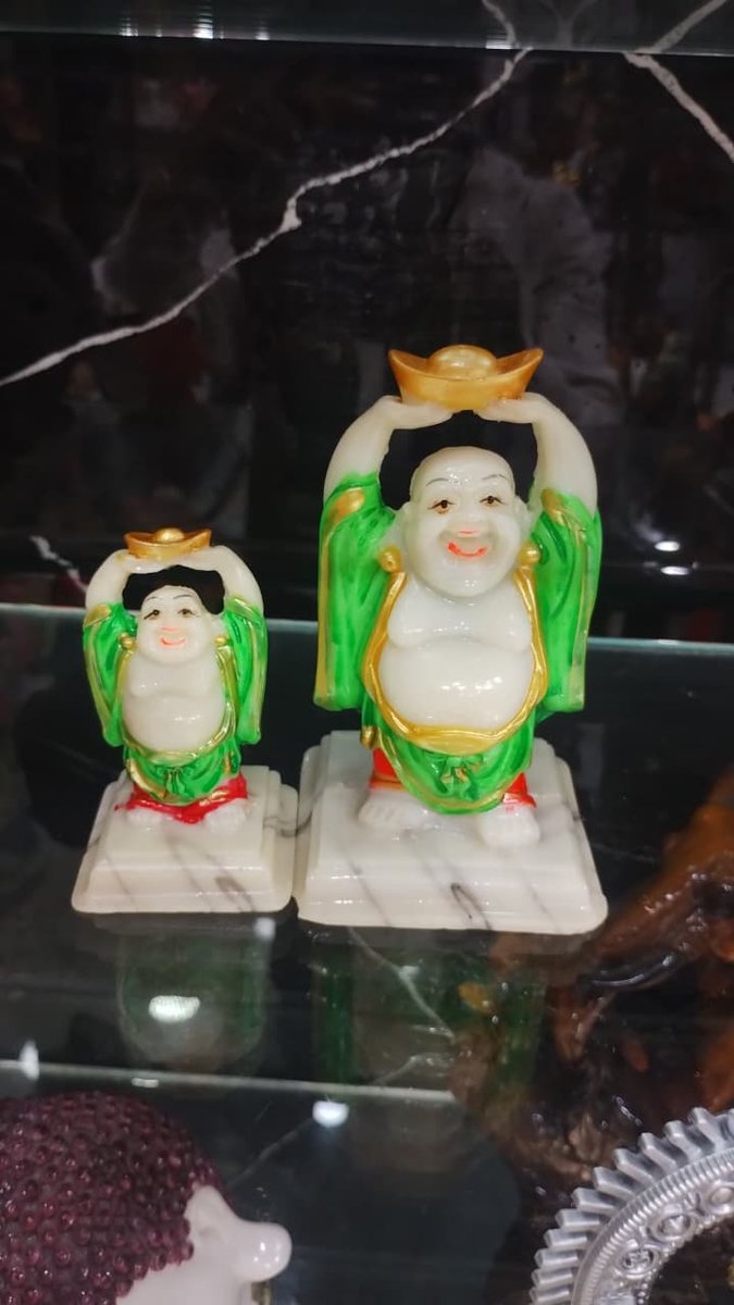 SMALL BUDDHA - SET OF 2 - ( 2.5 - 4 INCHES )