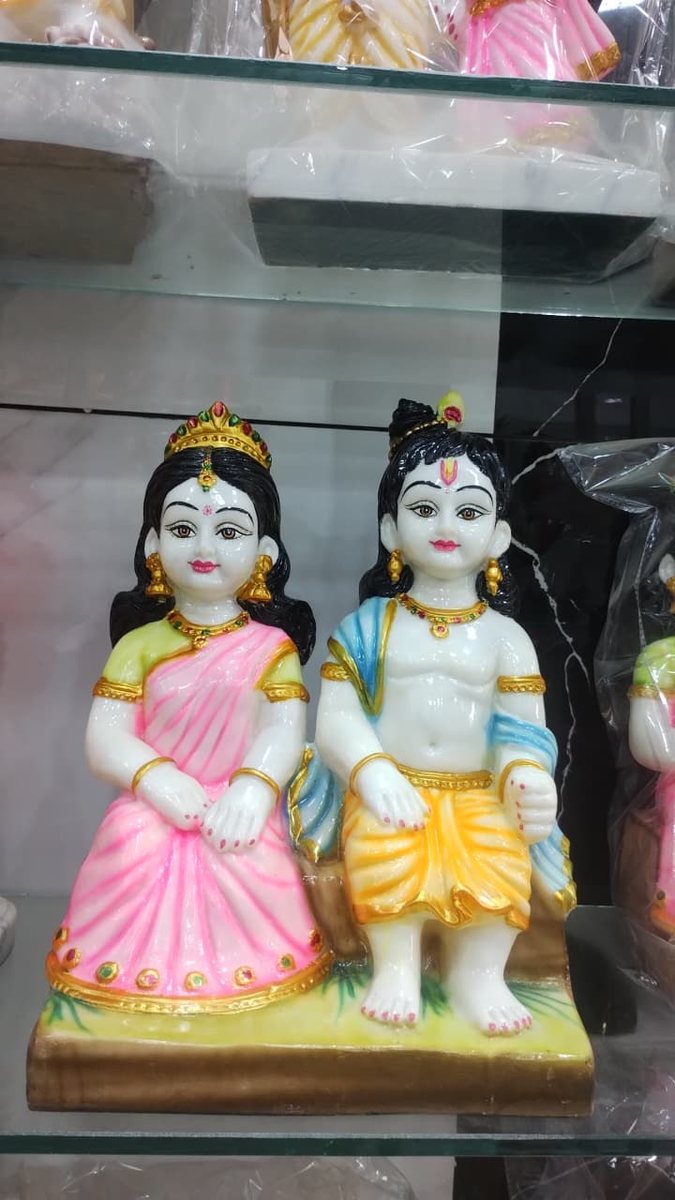 Bal Radha-Kanha, 14/10/7" INCHES