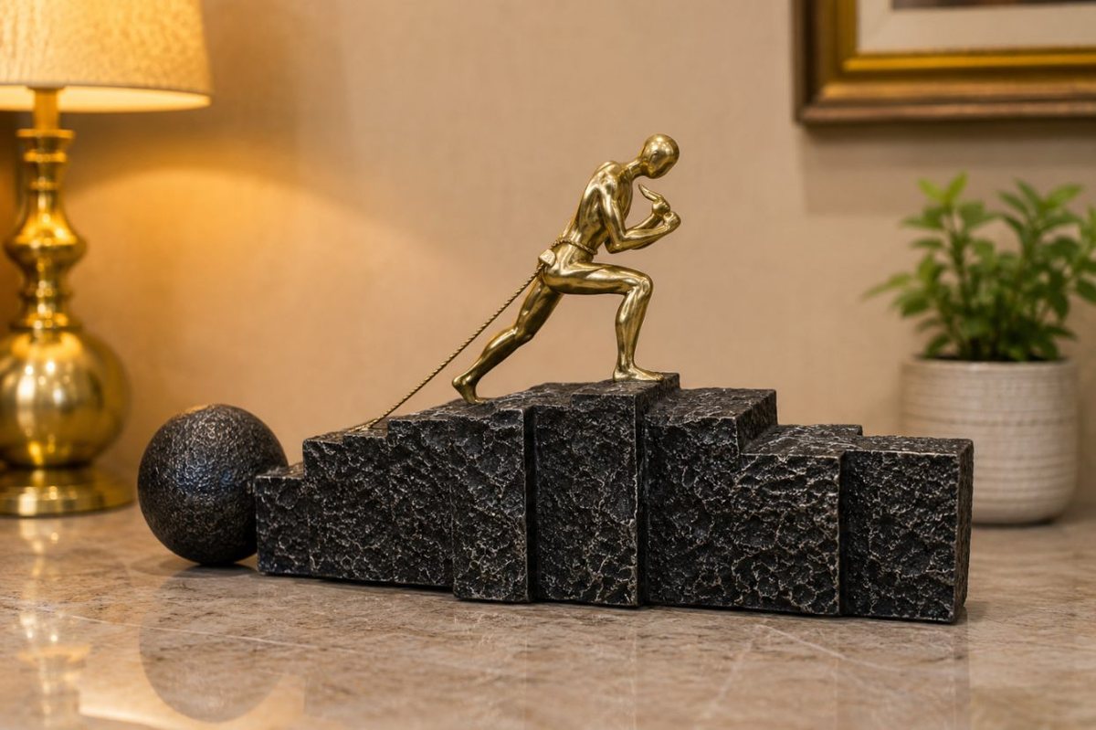 Men With Burden Statue