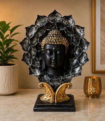 Lotus Head Buddha Showpiece