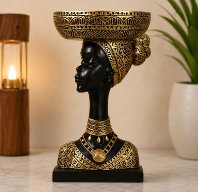African Lady Showpiece