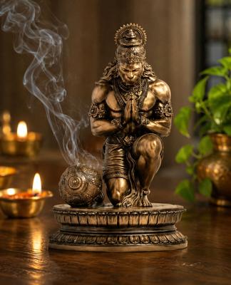 Lord Hanuman Blessed Divine Idol